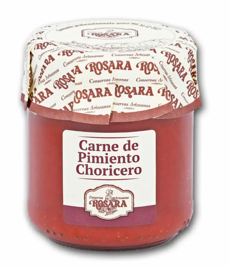 Rosara Carne de Pimientos Choriceros - Tarro 212 ml