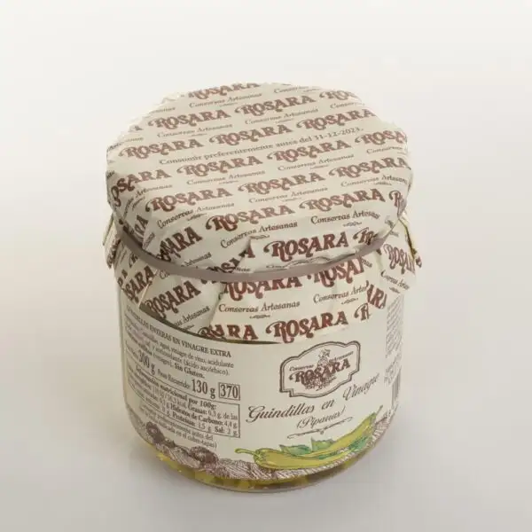 Rosara Guindillas en Vinagre Extra - Tarro 445 ml