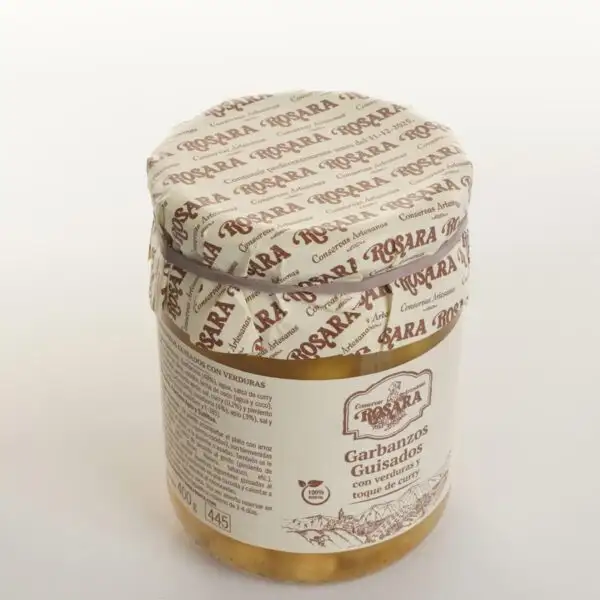 Rosara Garbanzos Guisados ​​- Tarro 445 ml