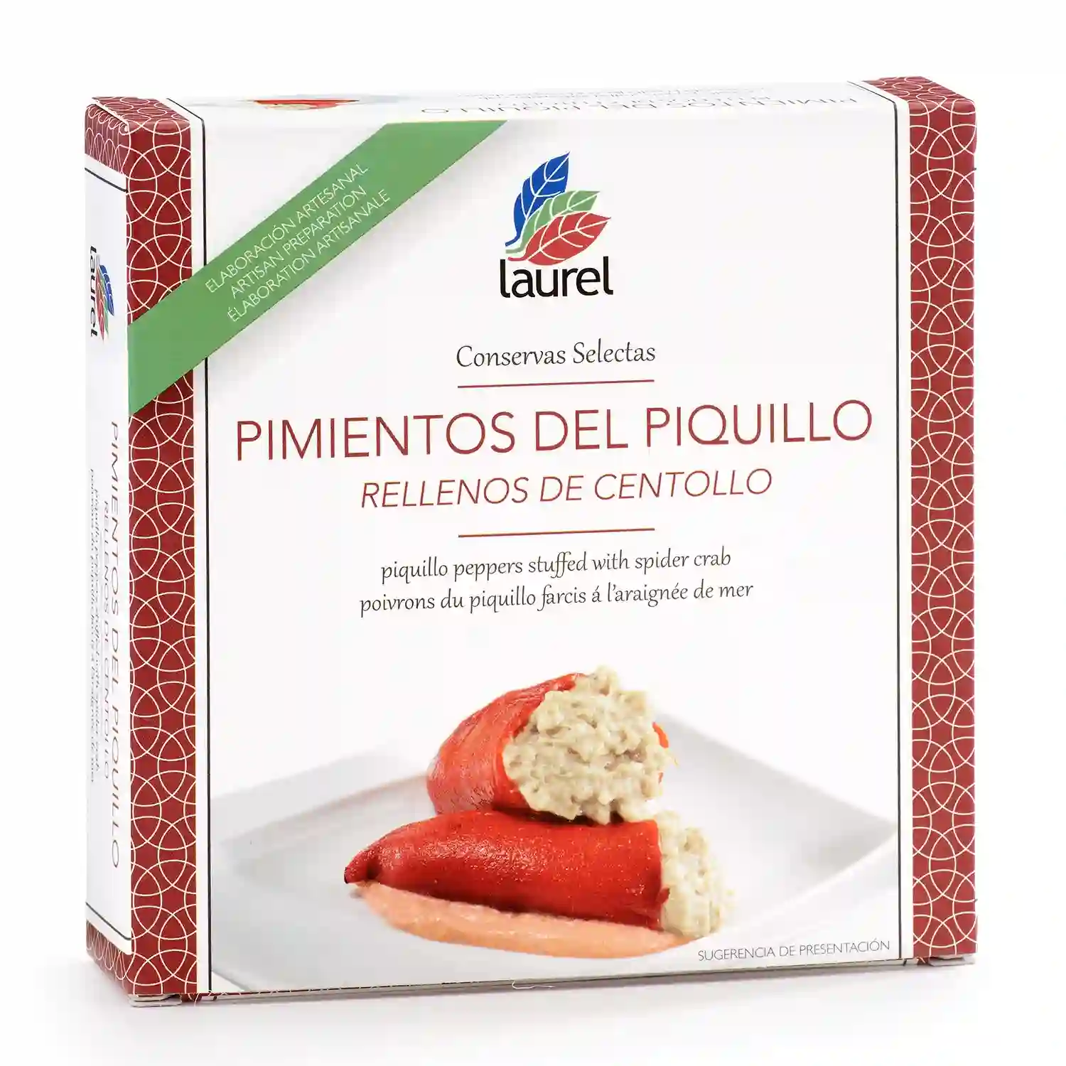 Sabores de Asturias Pimientos Piquillo Rellenos Centollo - 280 GR