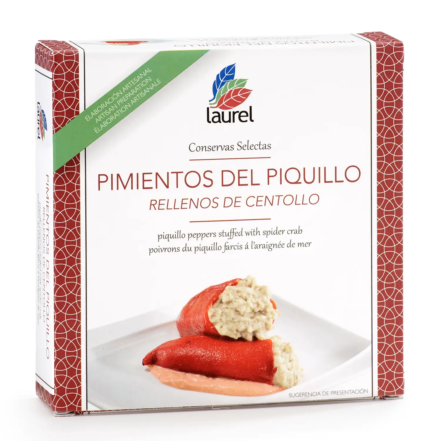 Sabores de Asturias Pimientos Piquillo Rellenos Centollo - 280 GR