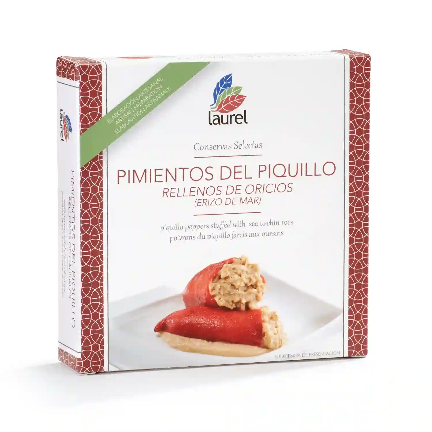 Sabores de Asturias Pimientos Piquillo Rellenos oricios - 280 GR