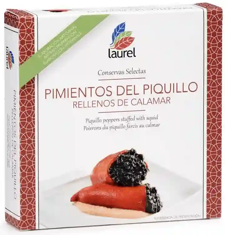 Sabores de Asturias Pimientos Piquillo Rellenos Calamares - 280 GR