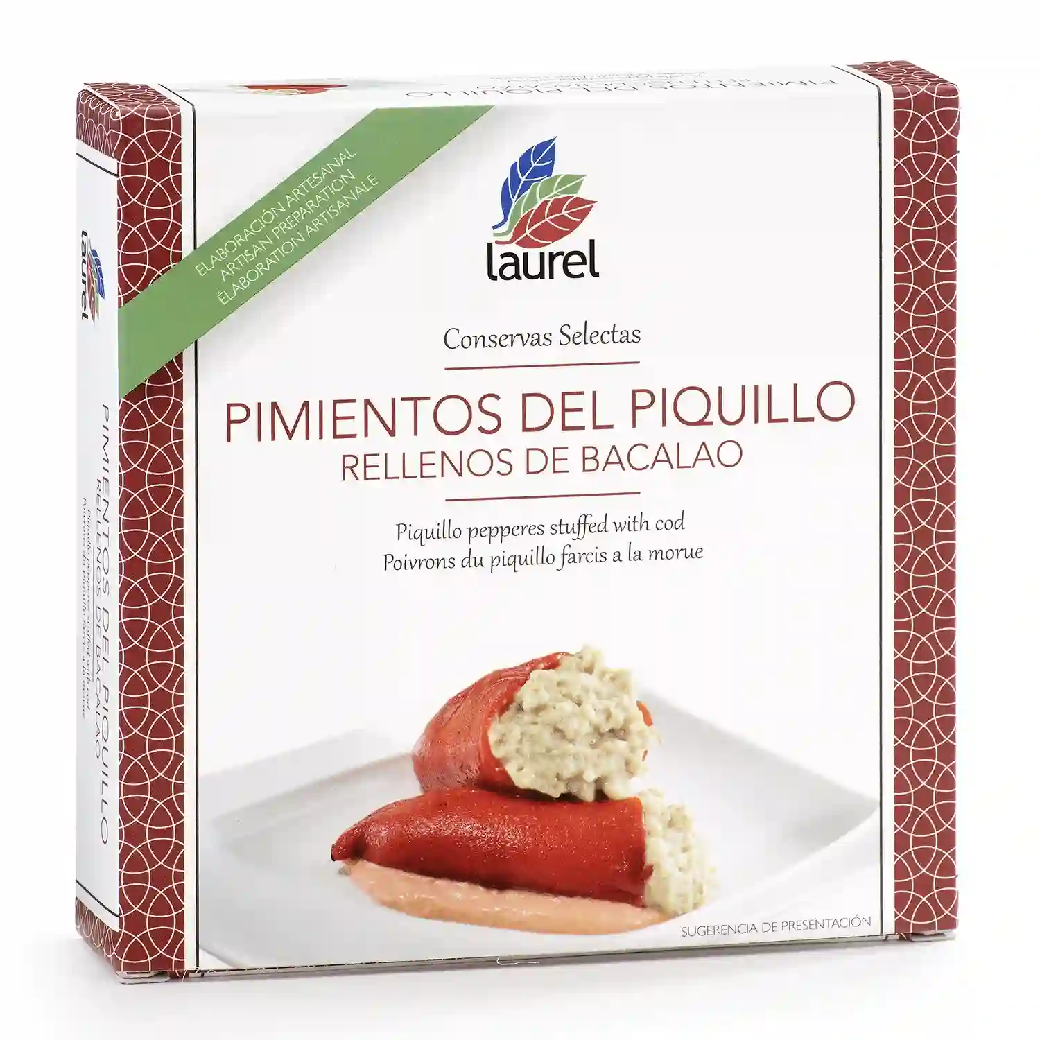 Sabores de Asturias Pimientos Piquillo Rellenos Bacalao - 280 GR