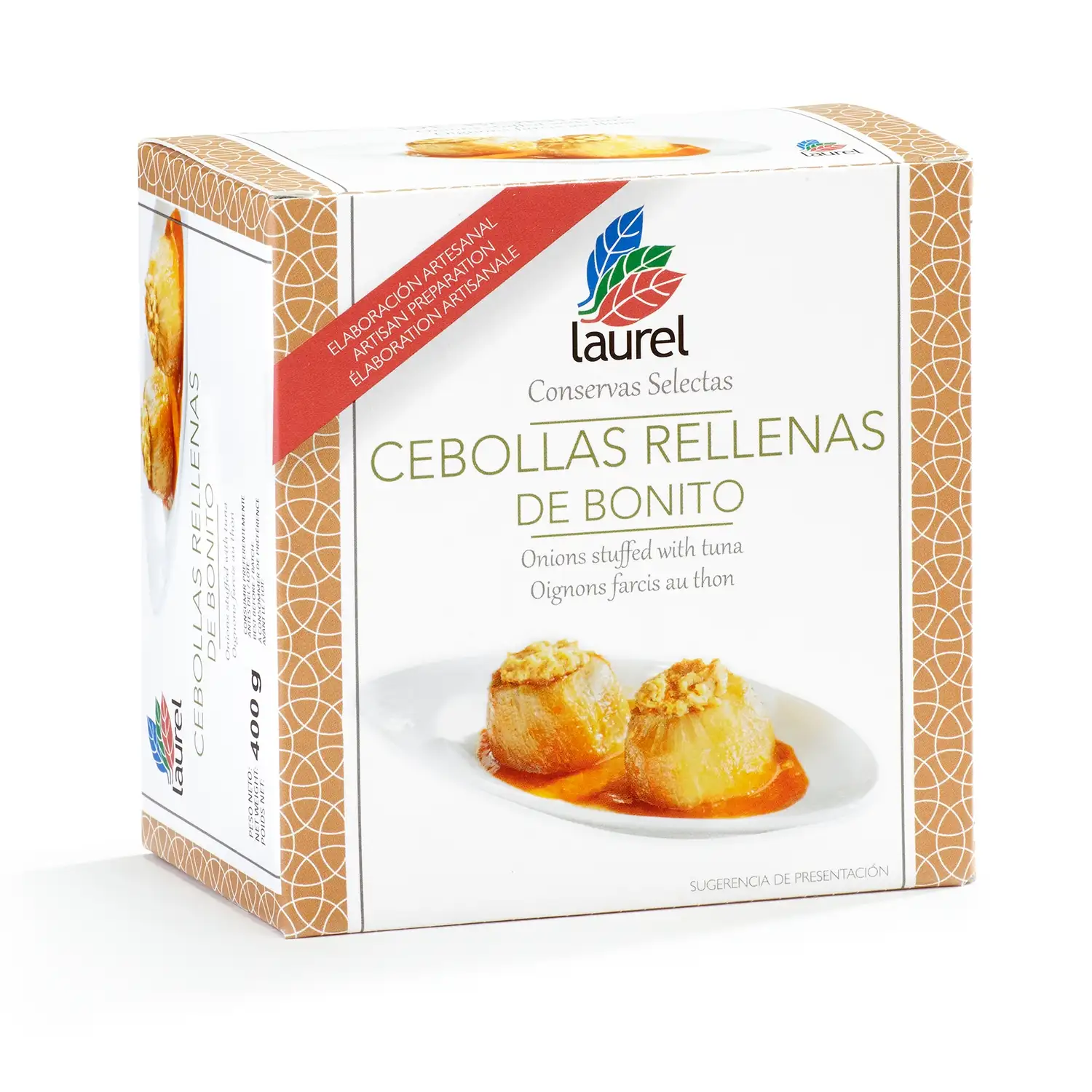 Sabores de Asturias Cebollas Rellenas de Bonito - 400 GR