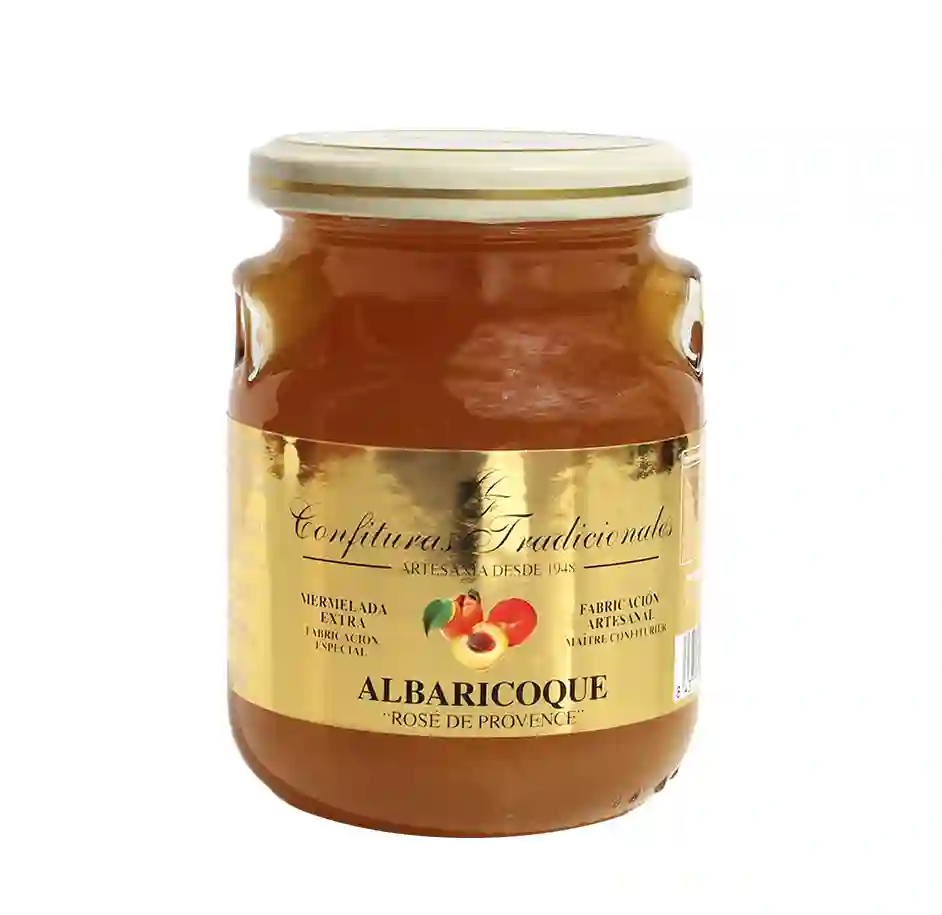 Confituras Tradicionales Mermelada Albaricoque "Rosé de Provence" - Tarro 300 Gr.