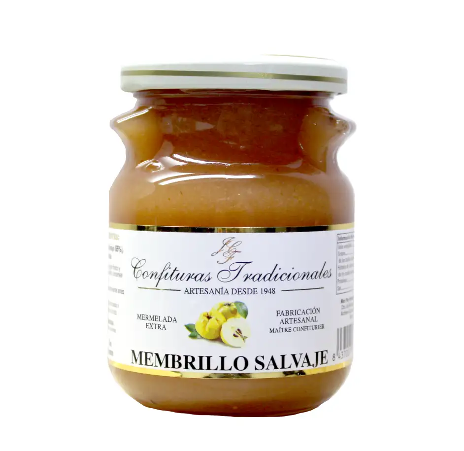 Confituras Tradicionales Mermelada Membrillo Salvaje - Tarro 300 Gr.