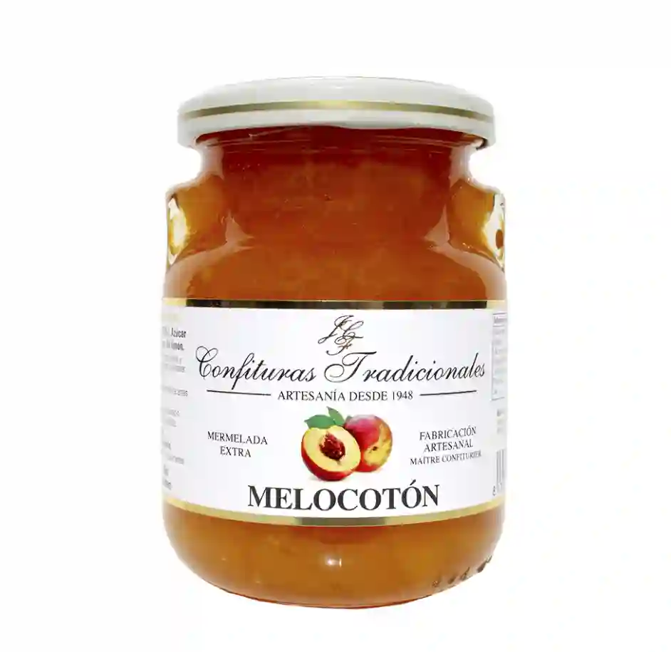 Confituras Tradicionales Mermelada Melocotón - Tarro 300 Gr.