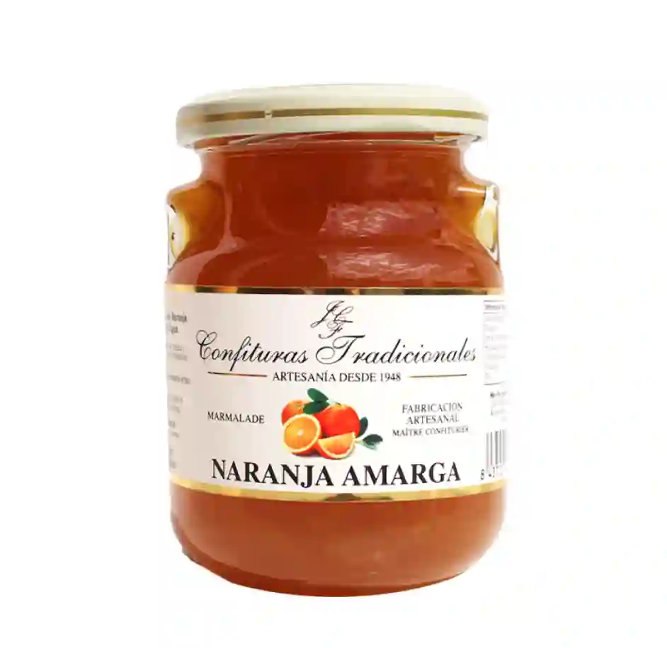 Confituras Tradicionales Mermelada Naranja Amarga - Tarro 300 gr.
