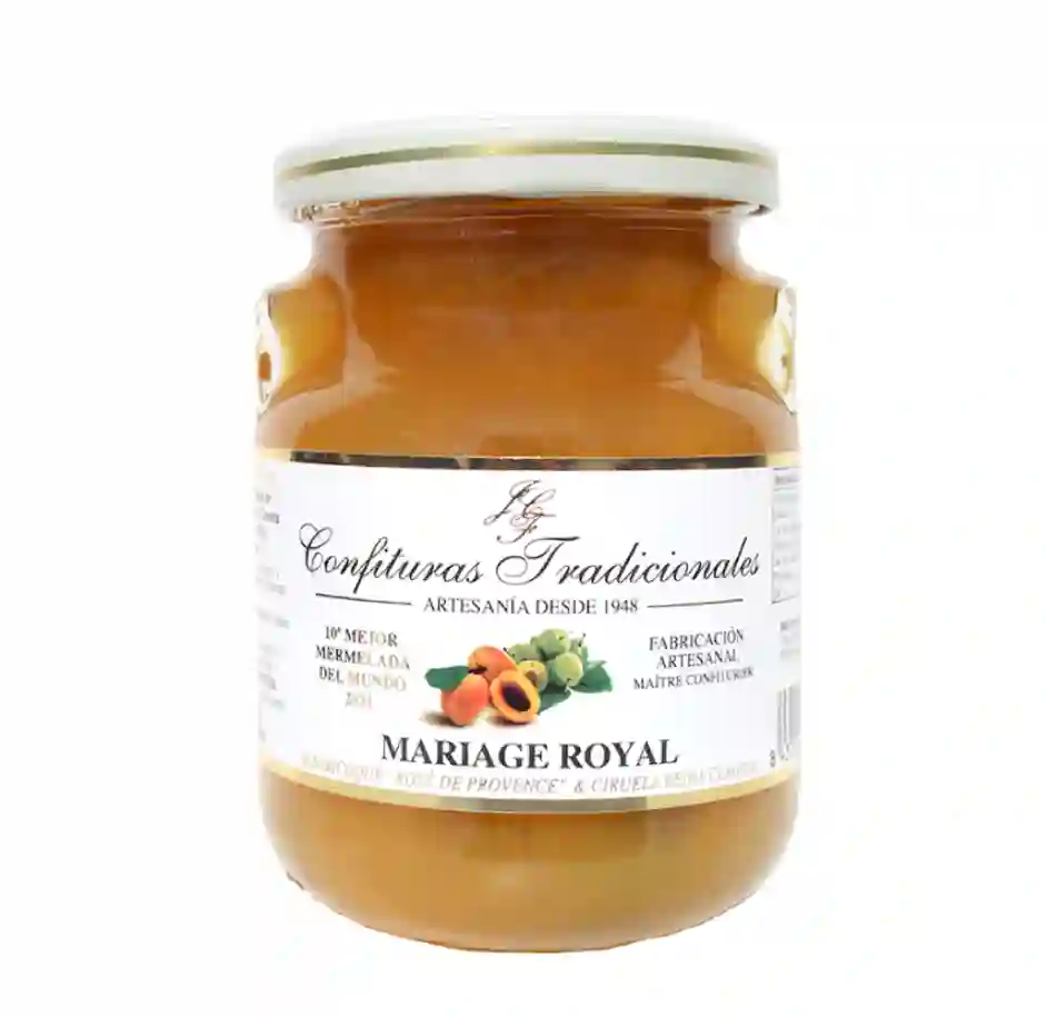 6x Confituras Tradicionales Mermelada Mariage Royal Ediciónión Limitada - Tarro 300 Gr.