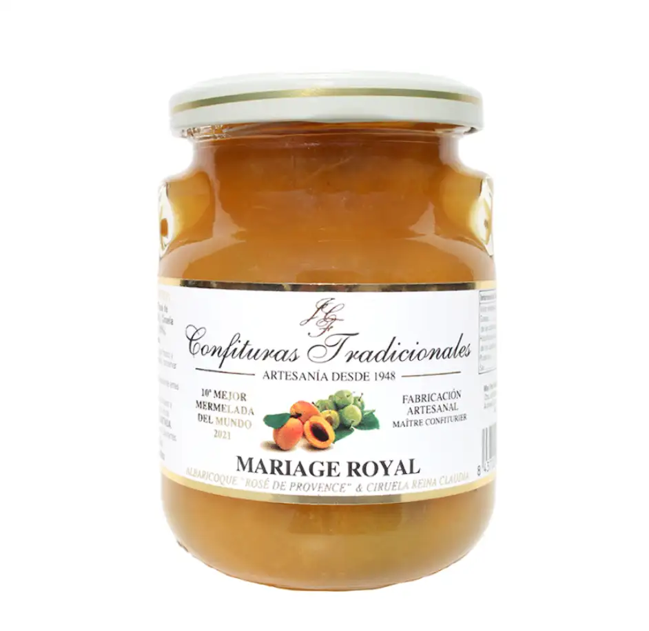 6x Confituras Tradicionales Mermelada Mariage Royal Ediciónión Limitada - Tarro 300 Gr.