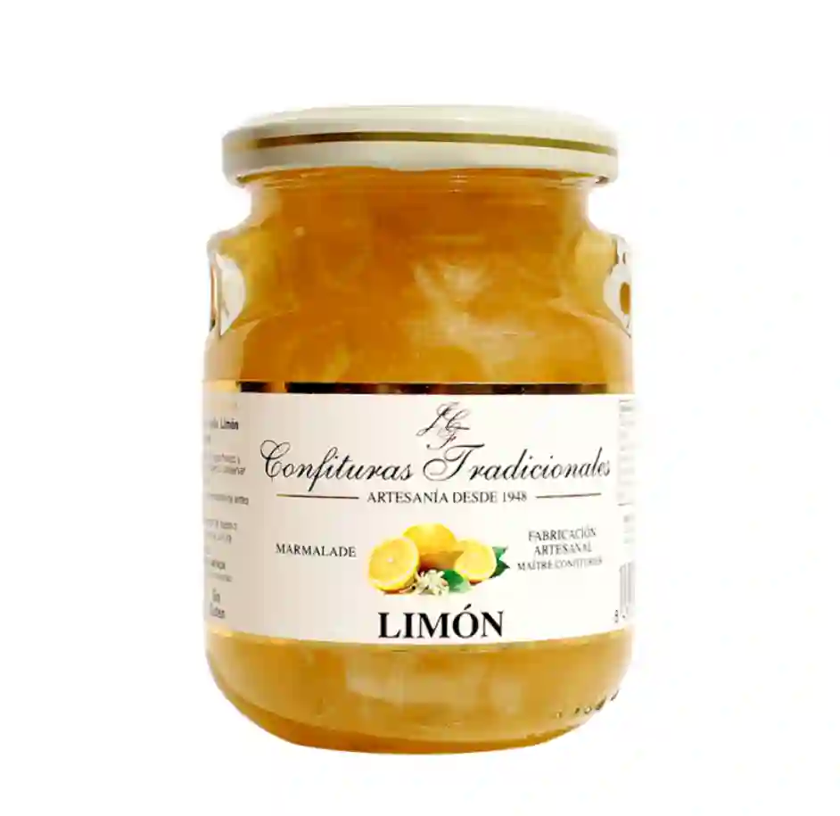 6x Confituras Tradicionales Mermelada Limón - Tarro 300 Gr.