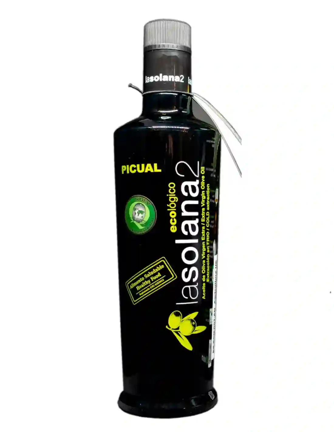 Lasolana2 Picual - Botella de vidrio 500 ml.