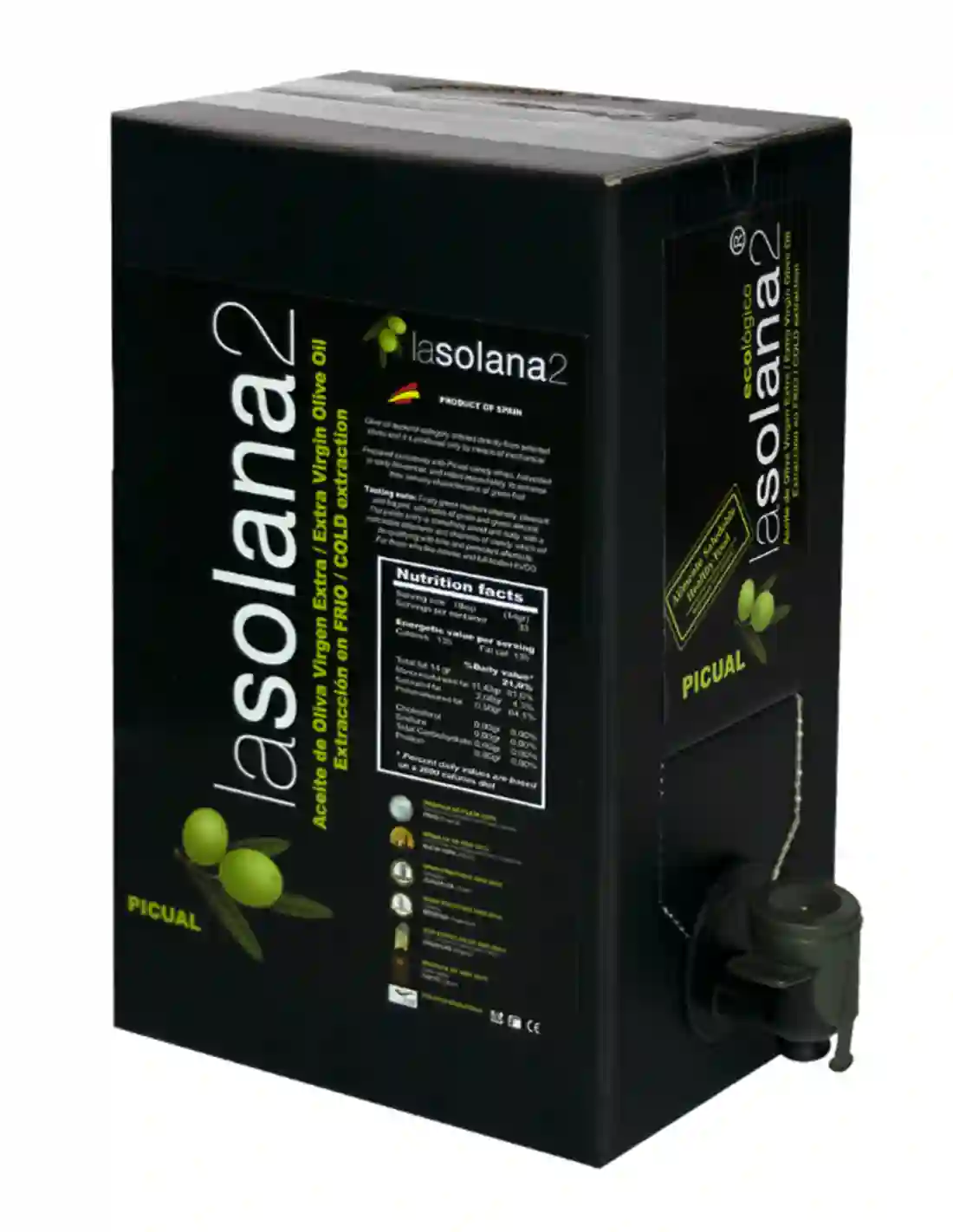 2x Lasolana2 Picual - Bag in Box 2L