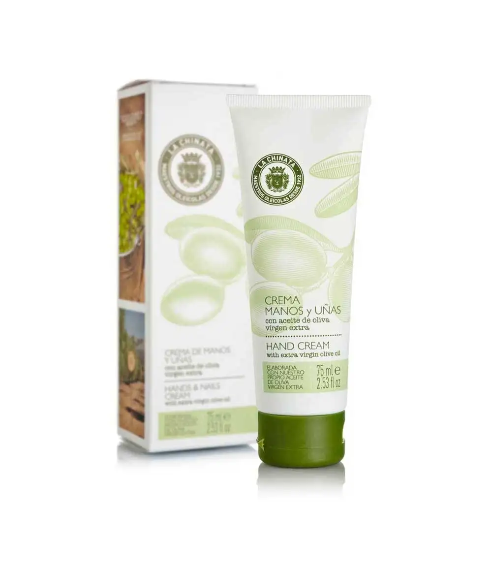 La Chinata Crema de Manos y Umas Con Aceite de Oliva - Tubo 75 ml