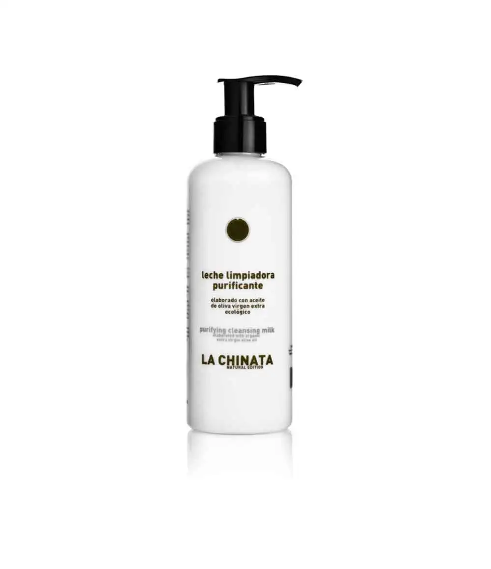 La Chinata Leche Limpiadora Purificante Edición natural - Botella 250 ml
