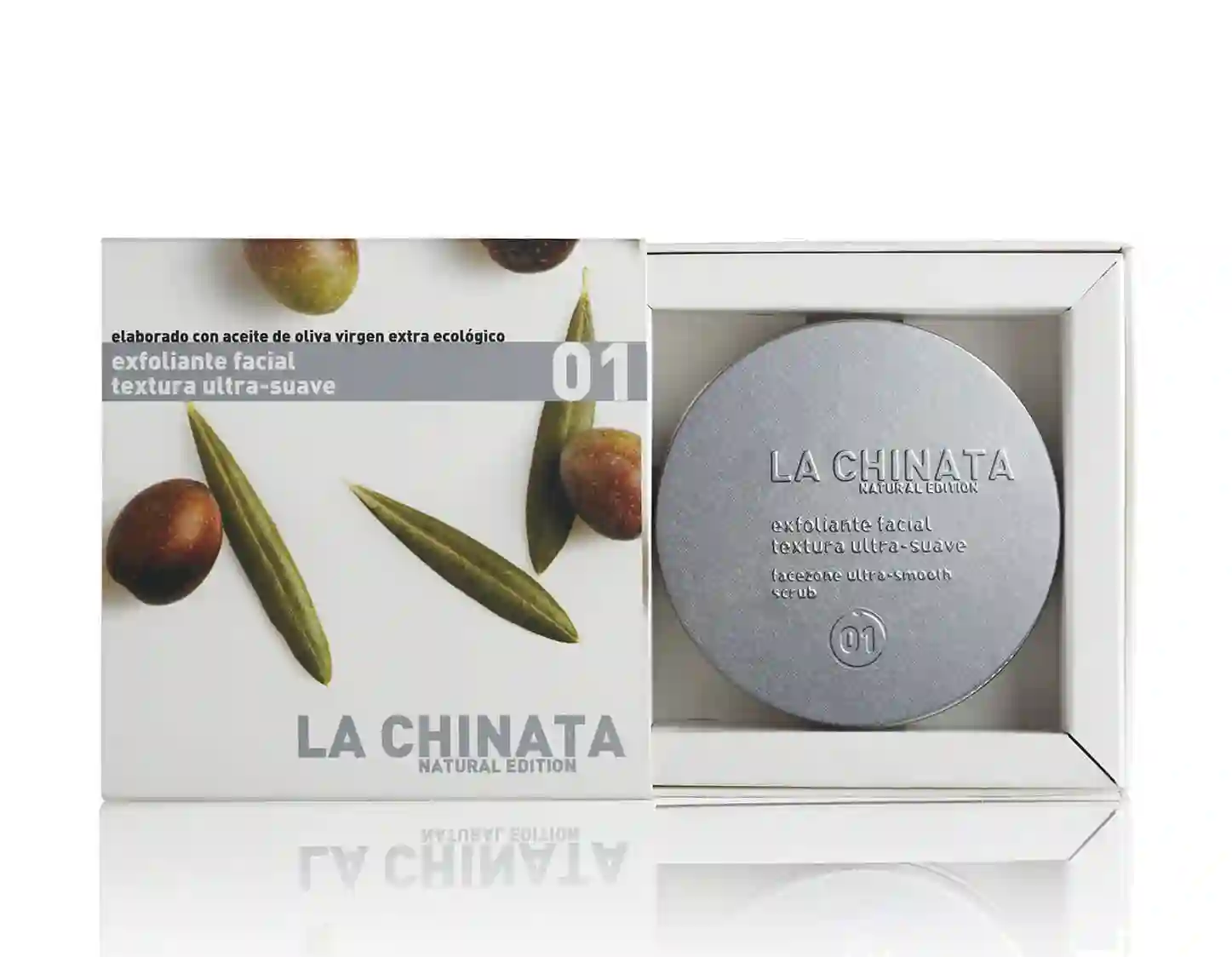 La Chinata exfoliante facial textura ultra-suave - Tarro 70 ml