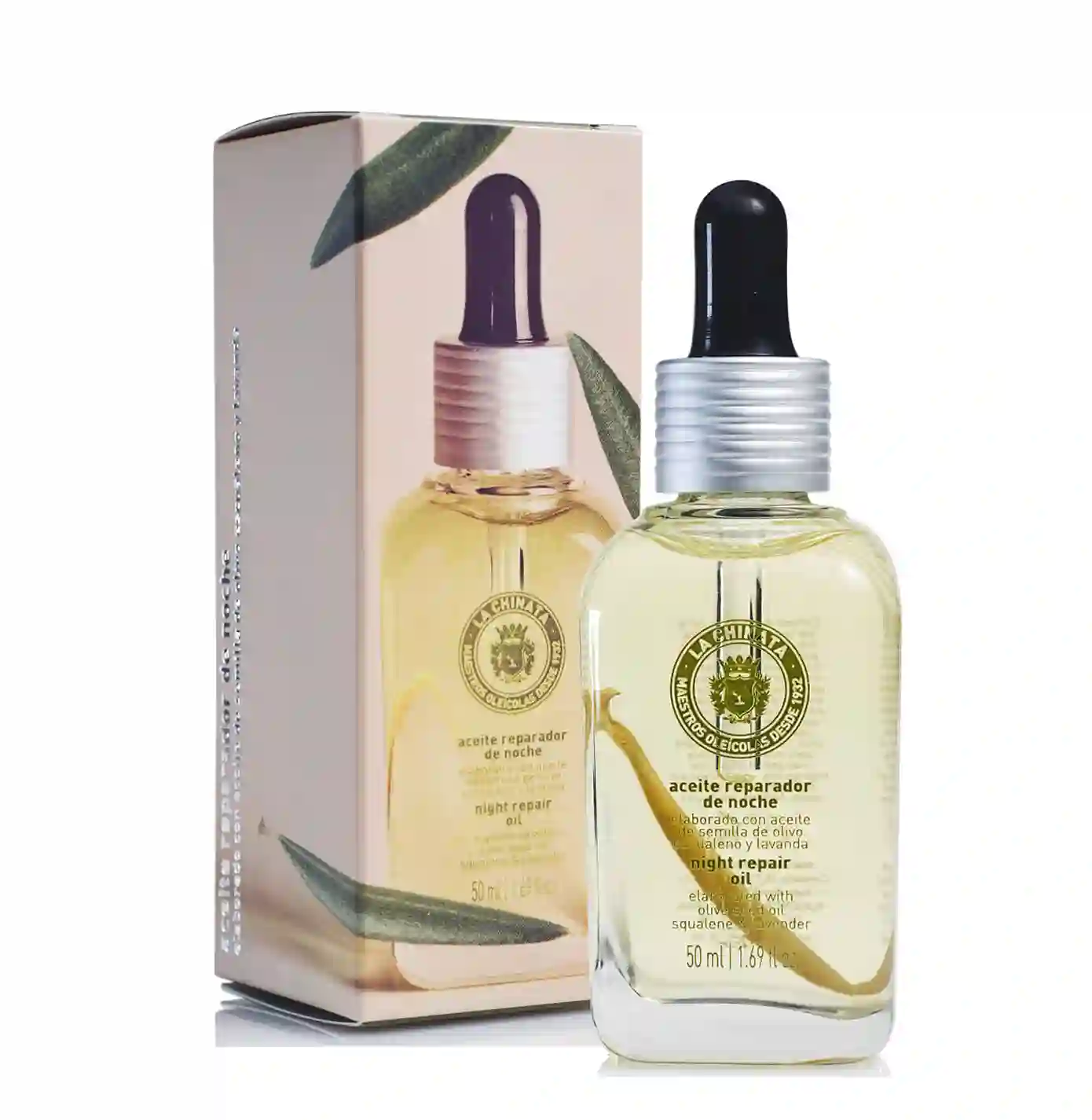 La Chinata Aceite Reparador de Noche - Frasco 50 ml