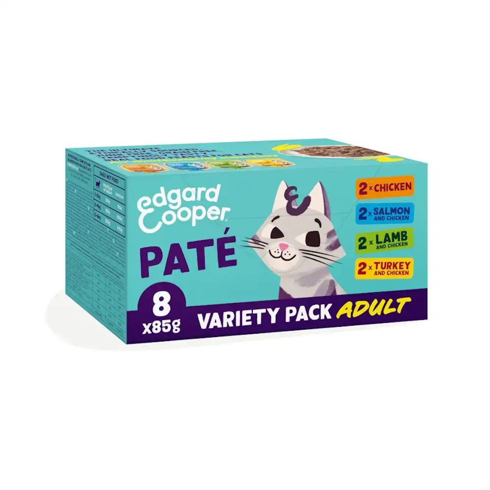 Edgard Cooper Multipack Tarrinas para Gato 8x85g