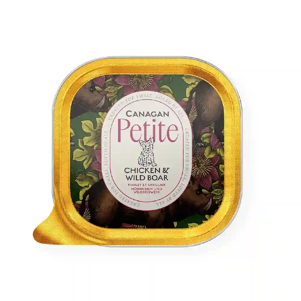 Canagan Petite Pollo y Jabalí Salvaje Paté para Perros 100g
