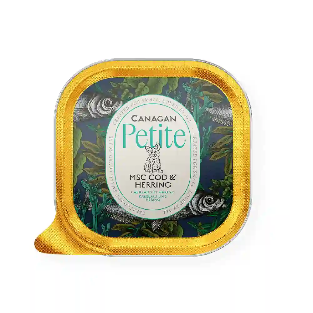 Canagan Petite Bacalao y Arenque Paté para Perros 100g