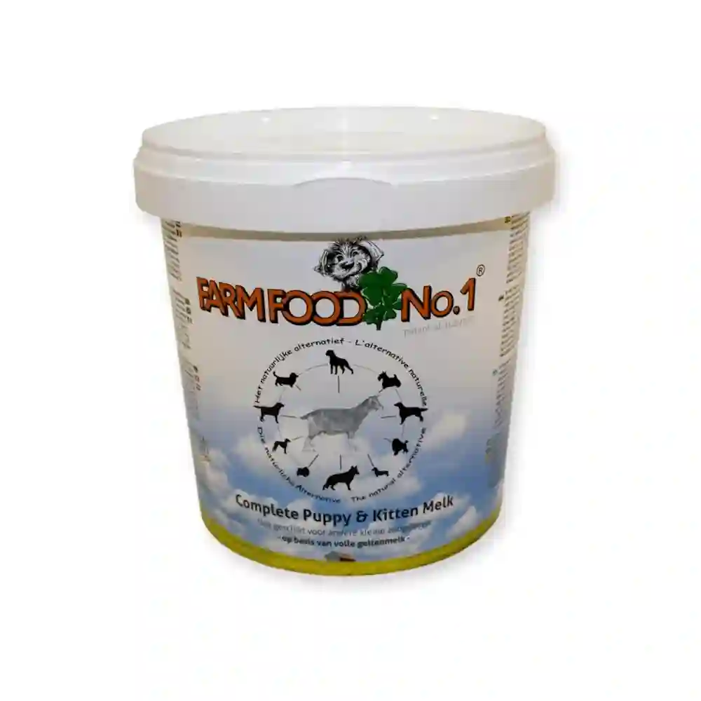 Comida de granja Nº1 Leche Maternizada de Cabra para Cachorros y Gatitos