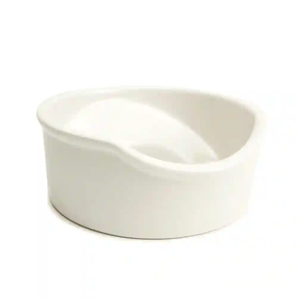 Comedero Con inclinacia a 45º Blanco (16,5 cm Ø)