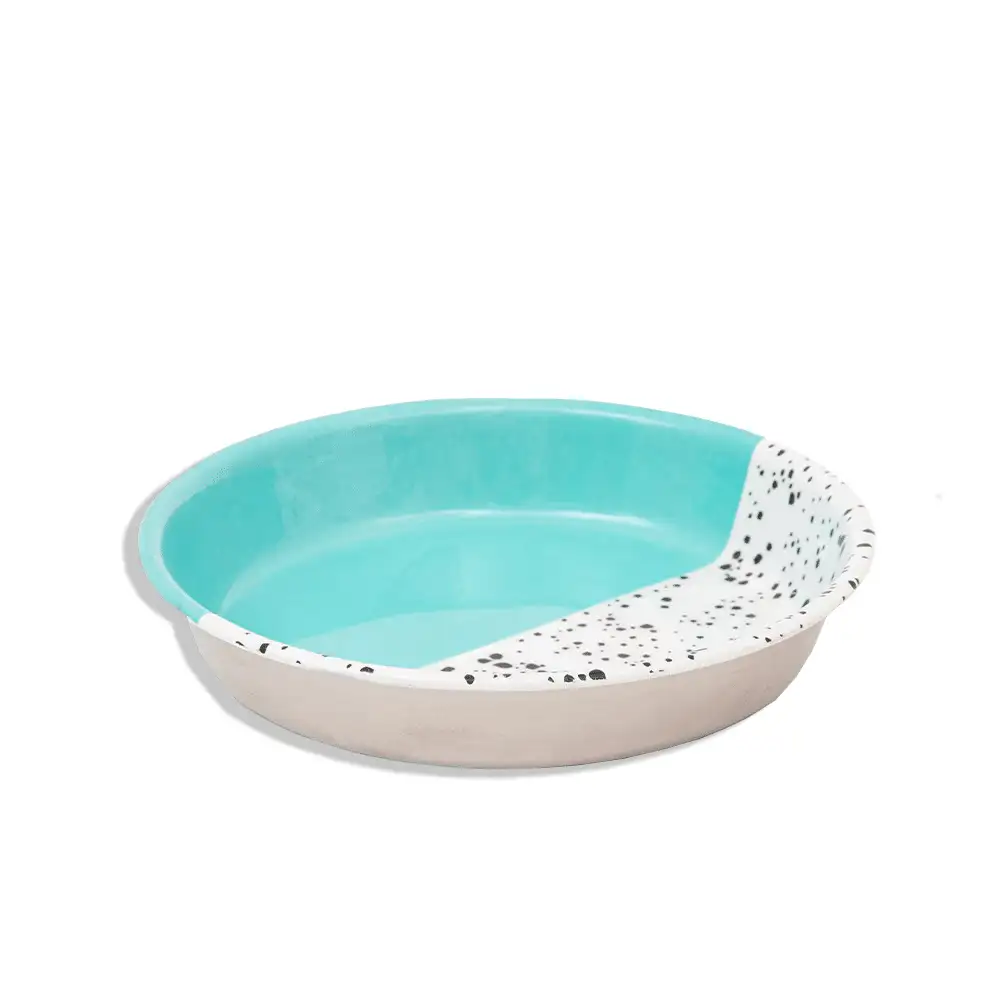 Comedero Moteado Azul