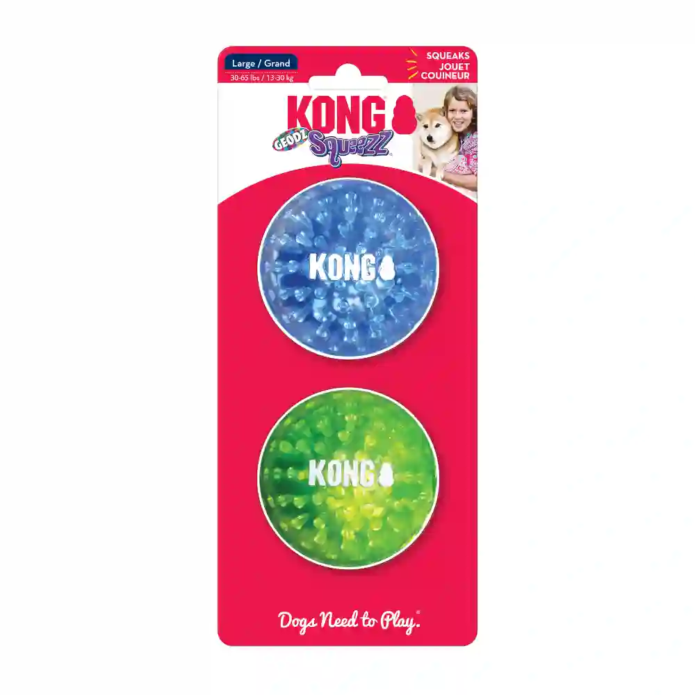 Kong Squeezz Geodz (2ud.)