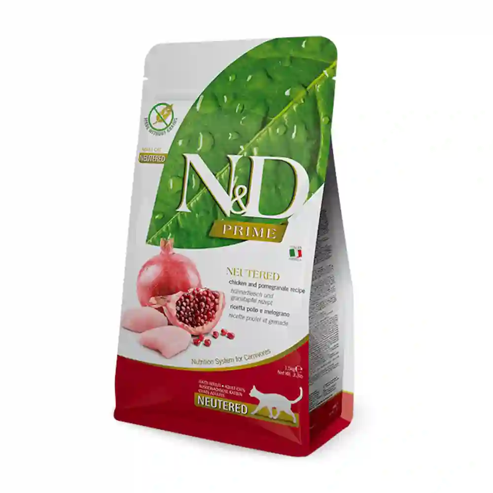 Farmina Cat nd Prime Neutred Pollo y Granada 1,5 kg