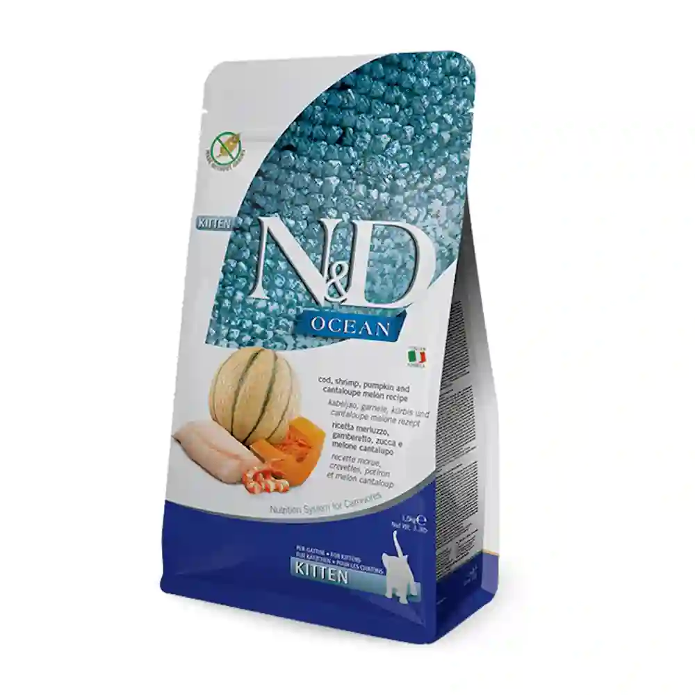 Farmina nd Cat Occean Kitten Bacalao y Calabaza 1,5 kg