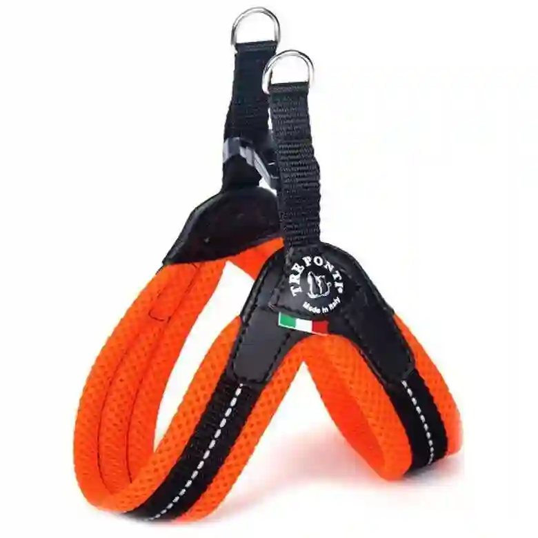 Tre Ponti Arnés Easy Fit Network Naranja