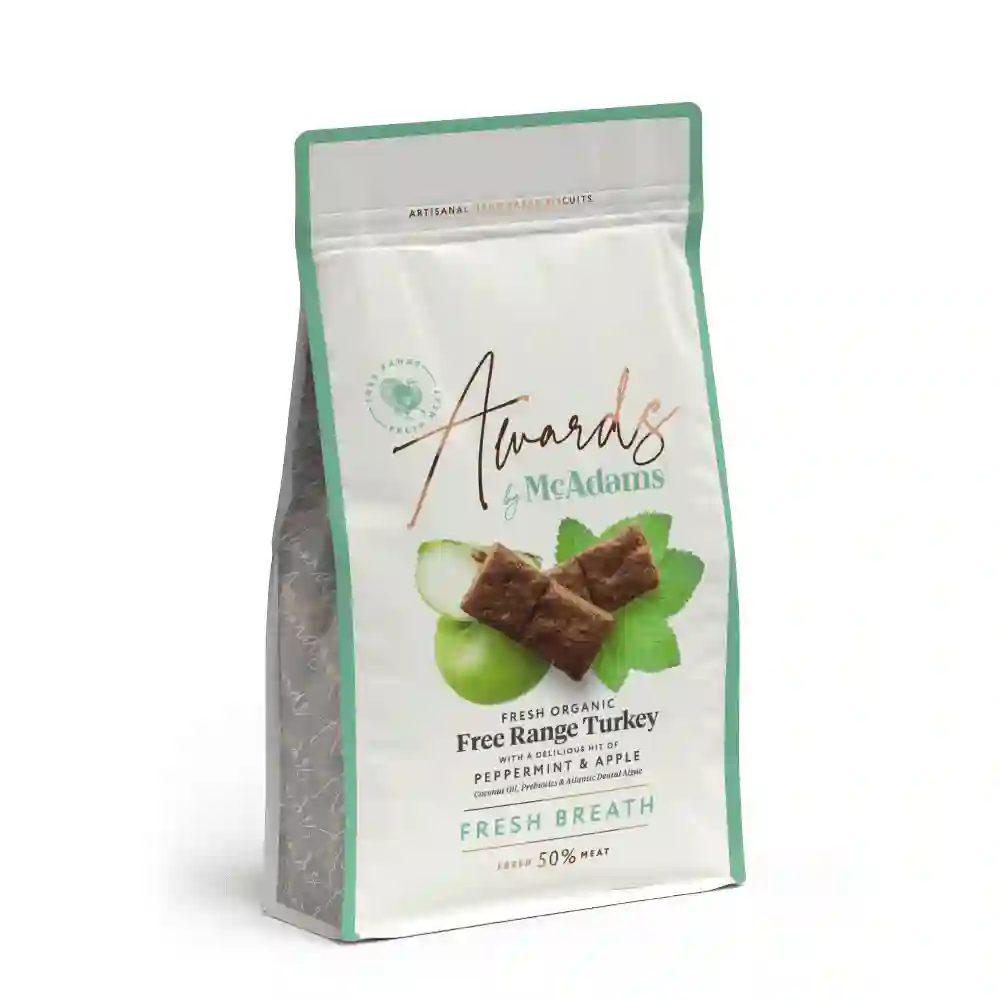 McAdams Awards Premios de Pavo Campero ecológico con Menta y Manzana 150g