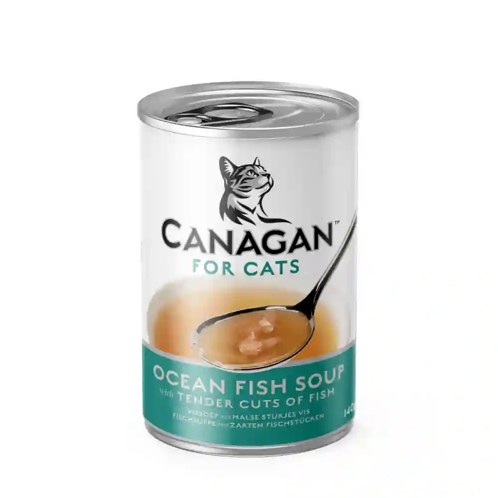 Canagan Sopa de Pescado Oceánnico para Gatos 140G