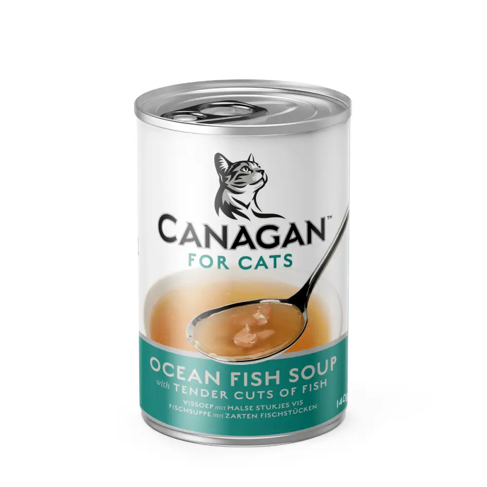Canagan Sopa de Pescado Oceánnico para Gatos 140G