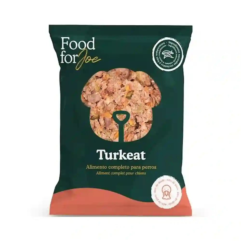Comida para Joe Turkeat Menu de Pavo para Perros
