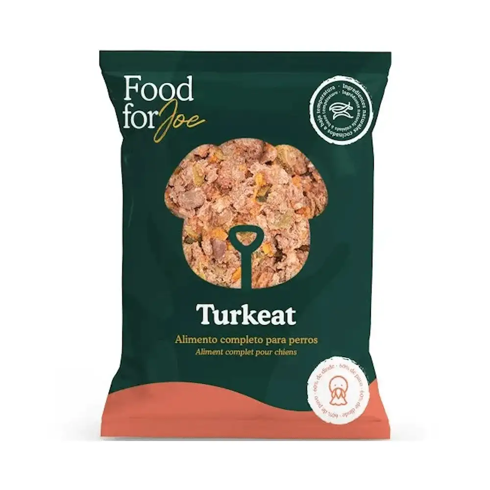 Comida para Joe Turkeat Menu de Pavo para Perros
