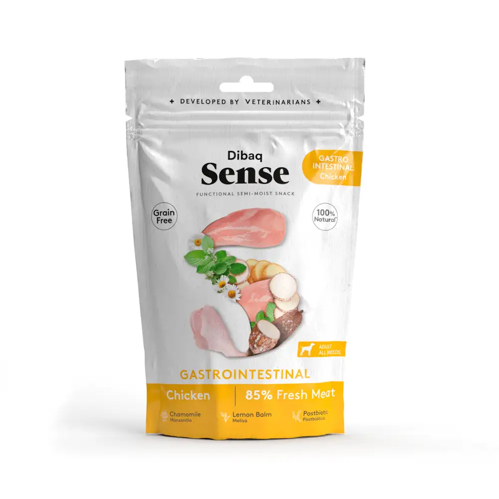 Dibaq Sense Snack funcional Pollo gastrointestinal 100G