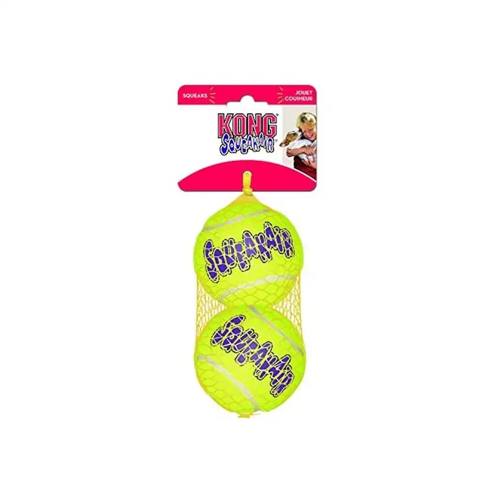 Kong Pelota de Tennis Squeakair (2uds)