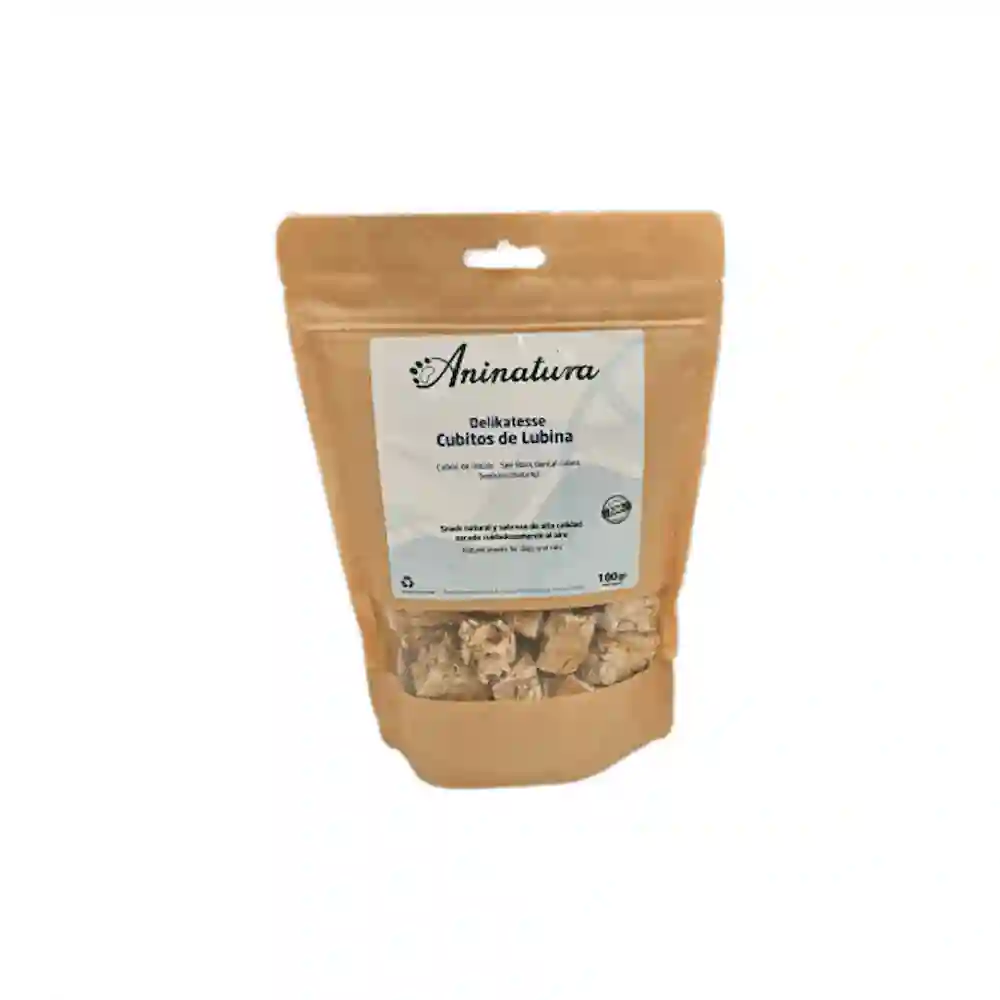 Aninatura delikatesse Cubitos de lubina 100g