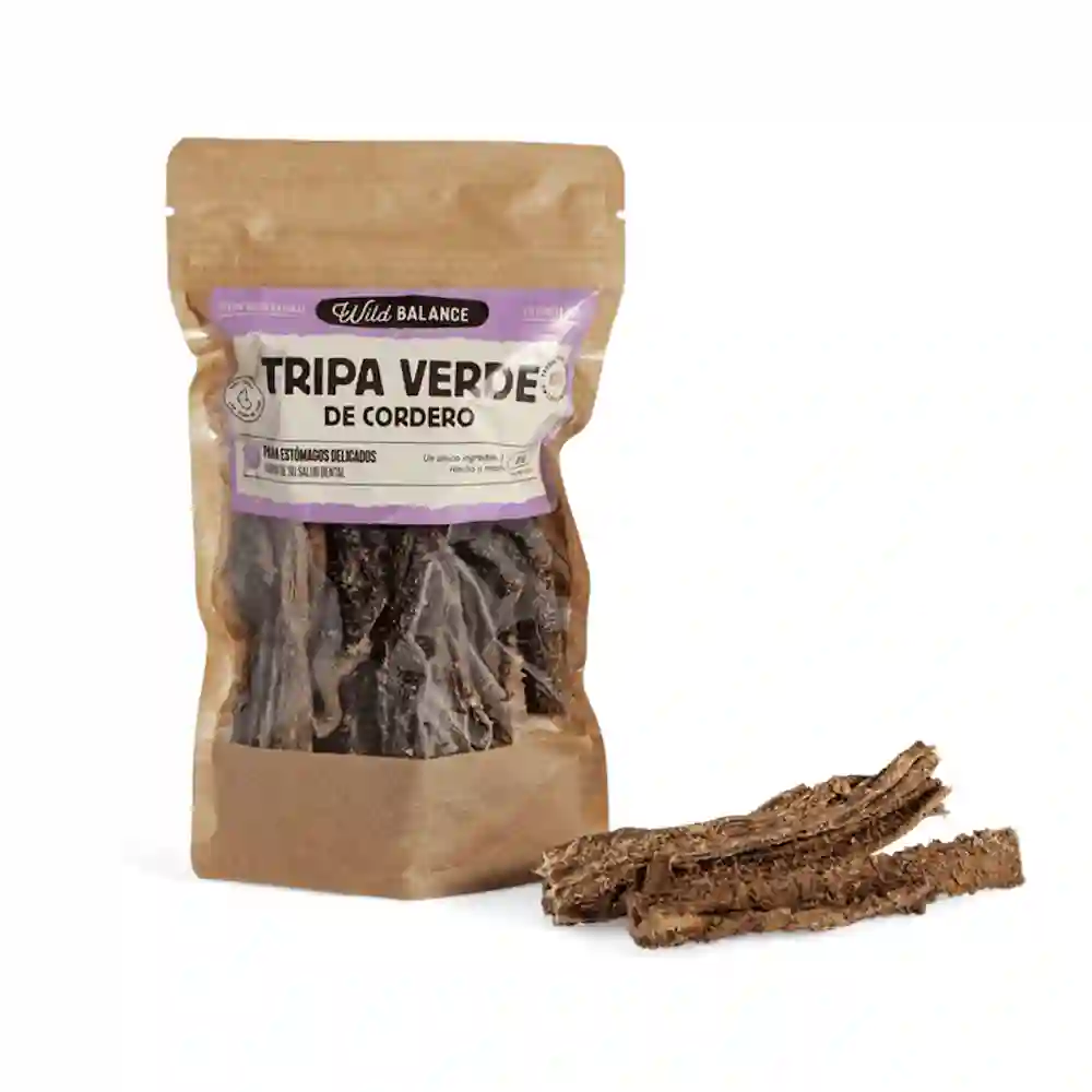 Balance salvaje Trira Verde de Cordero 80G