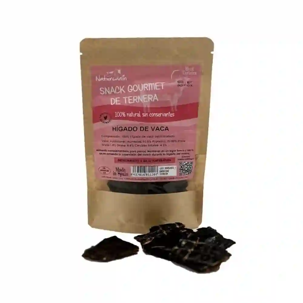 Naturcanin Hígado de Vaca Deshidratado