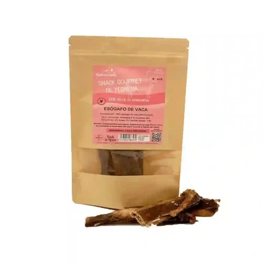 Naturcanin esófago de vaca deshidratado