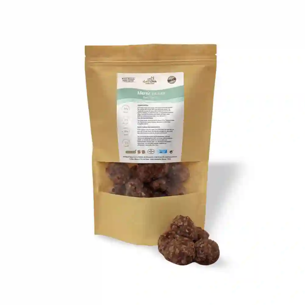 Naturcanina Menú de Albóndigas de Vacuno para Gatos 900G