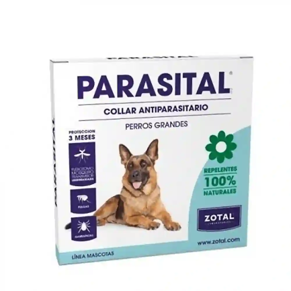 Collar parasital antiparasitario para perros un partir de 25kg