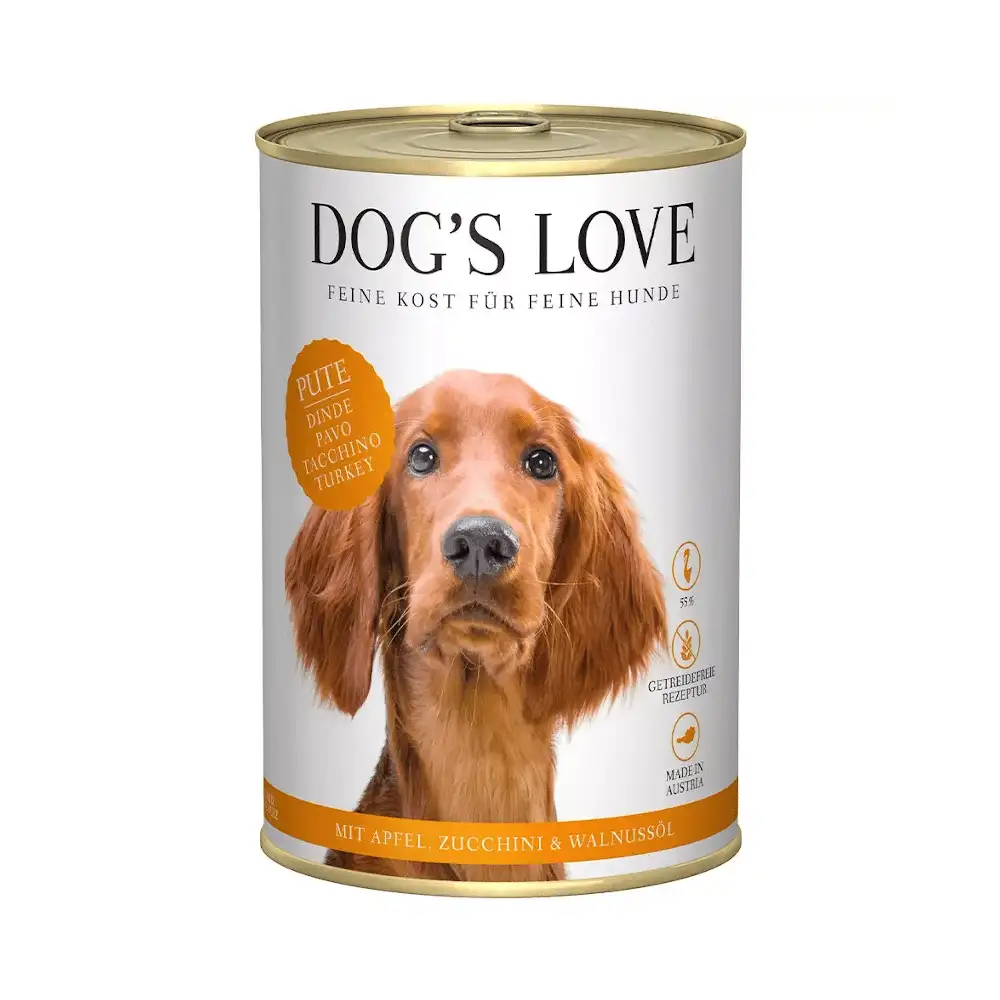 Dog's Love Lata Pavo Para Perros