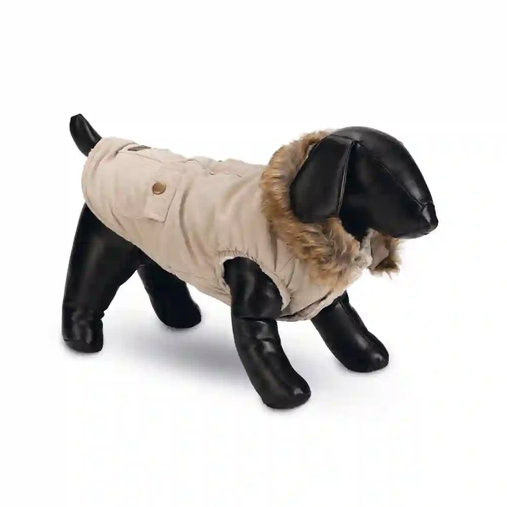 Abrigo Philos beige para perros