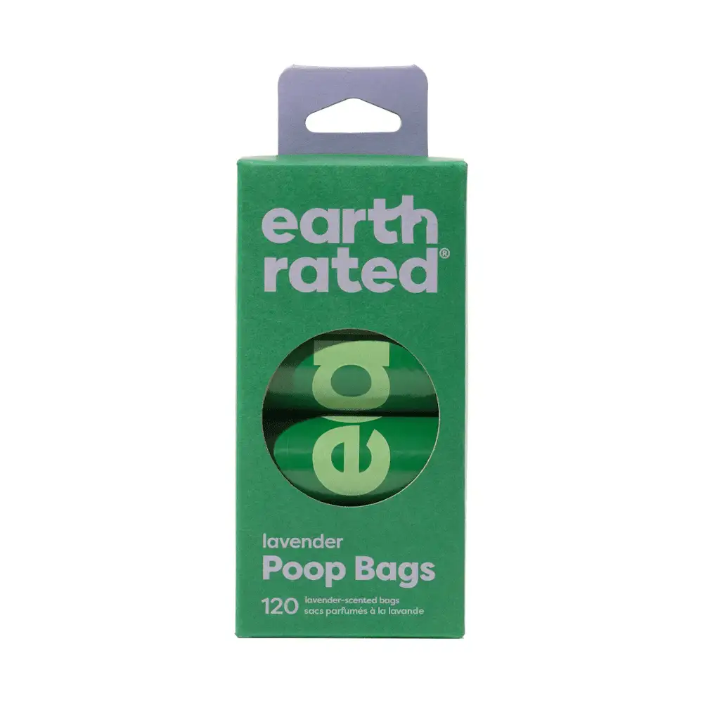 Pack de 8 Rollos de Bolsas Con Olor A Lavanda Para Excrementos