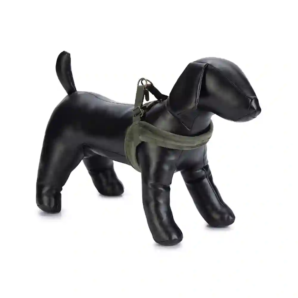 Arnés Velura Verde para Perro