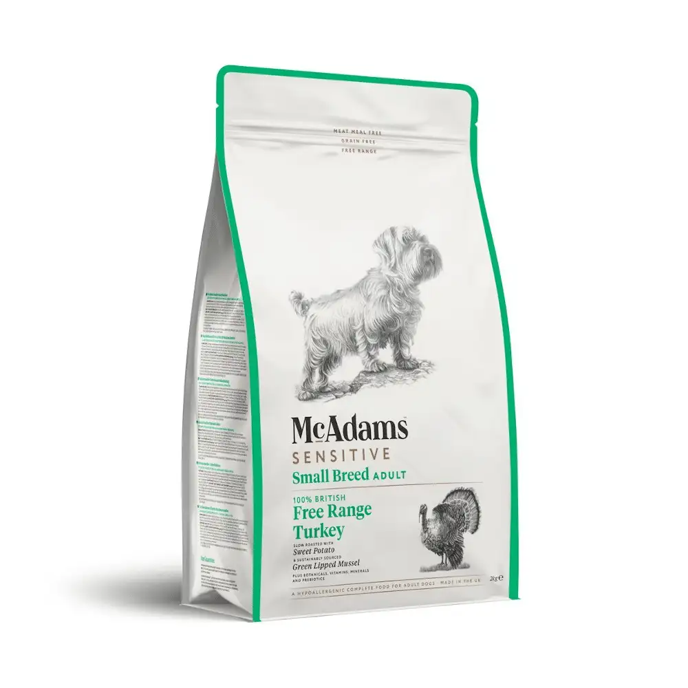 McAdams Sensitive Pavo Campero para perros de raza pequeña 2kg